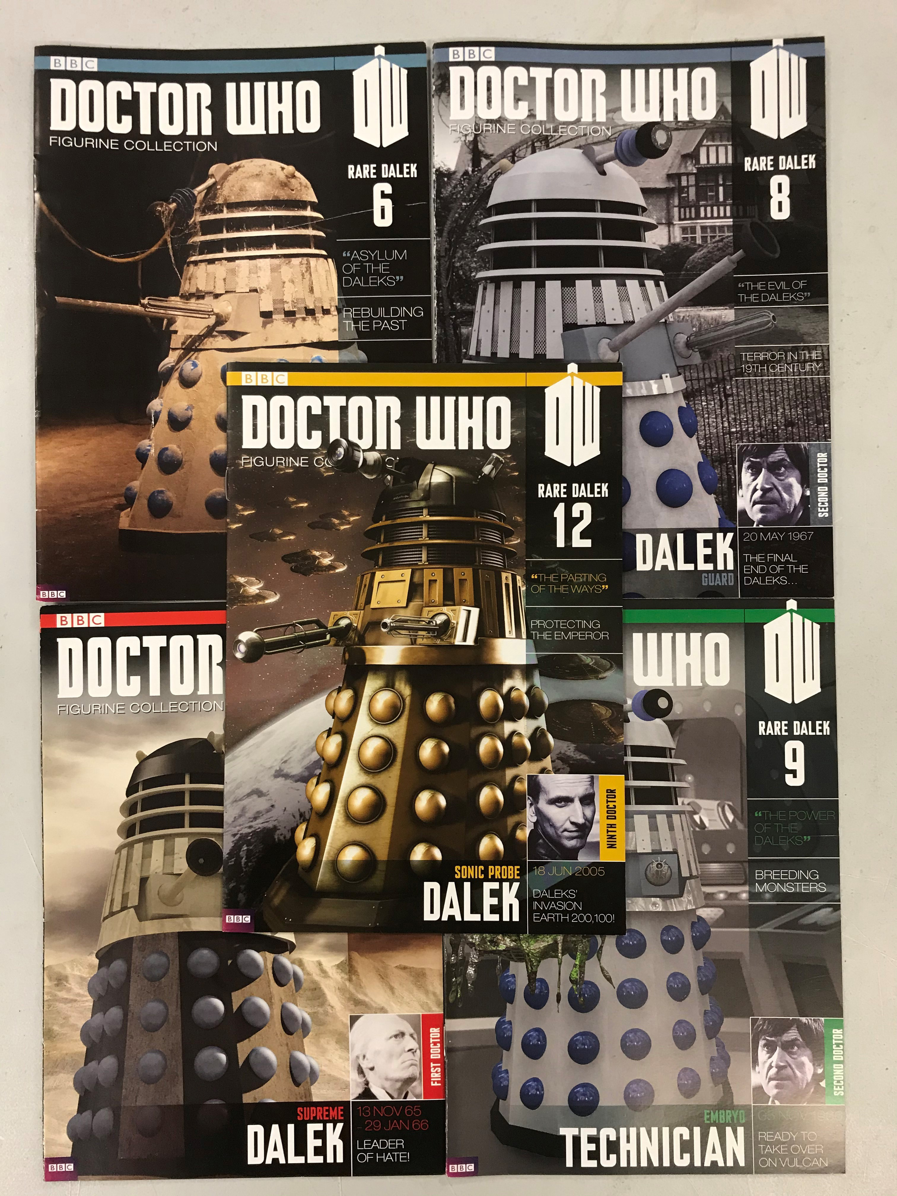 Rare Bonus Dalek Magazines Random Selection of 5